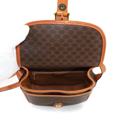 Celine Pvc Brown Shoulder Bags