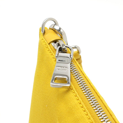 Prada Canvas Yellow Clutch Bags