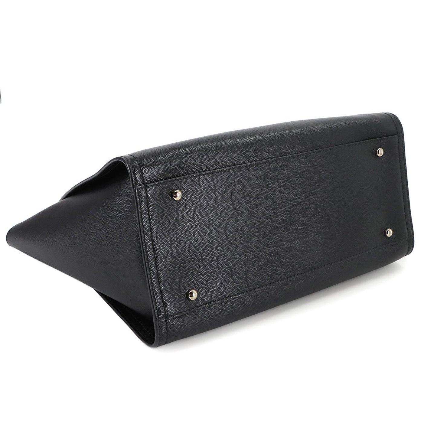 Chanel Calfskin Black Shoulder Bags