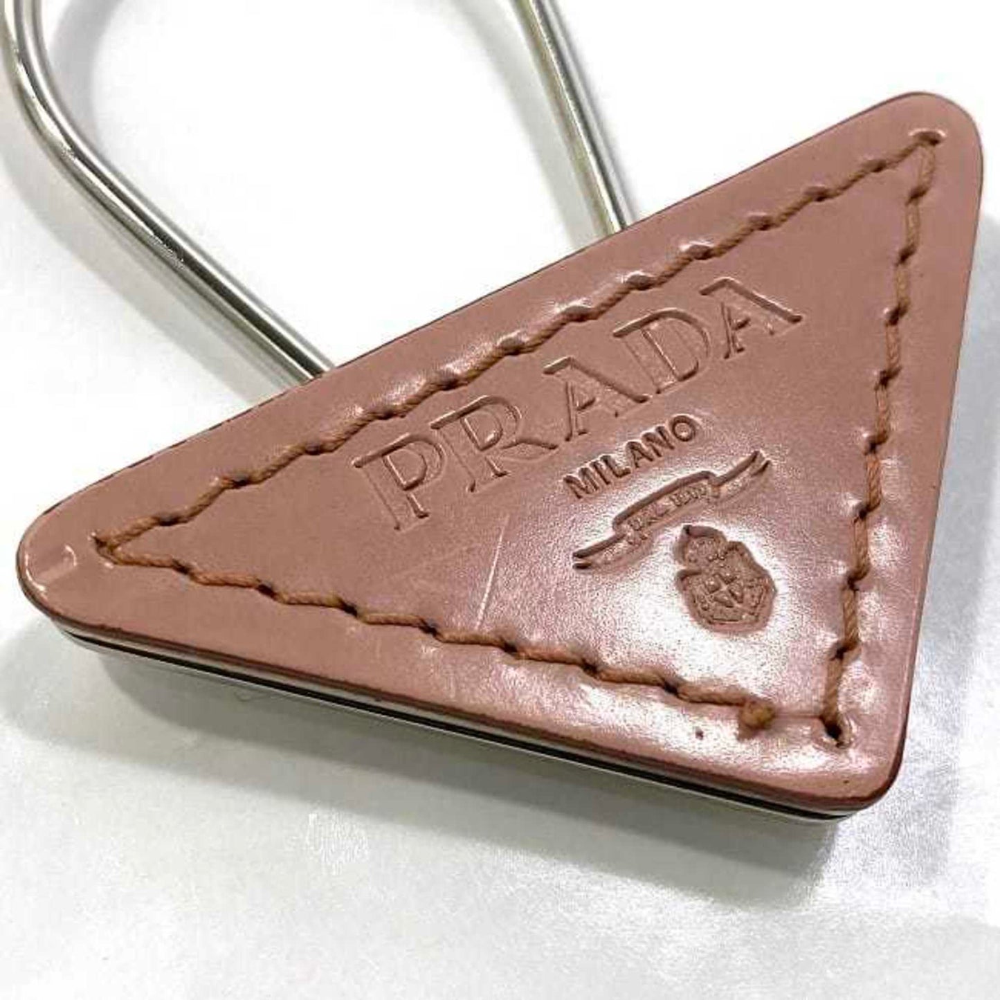 Prada Other Metal Pink Key Rings