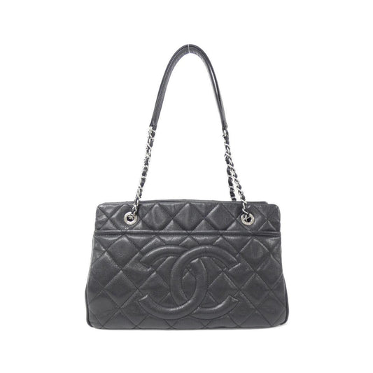 Chanel Calfskin Black Shoulder Bags