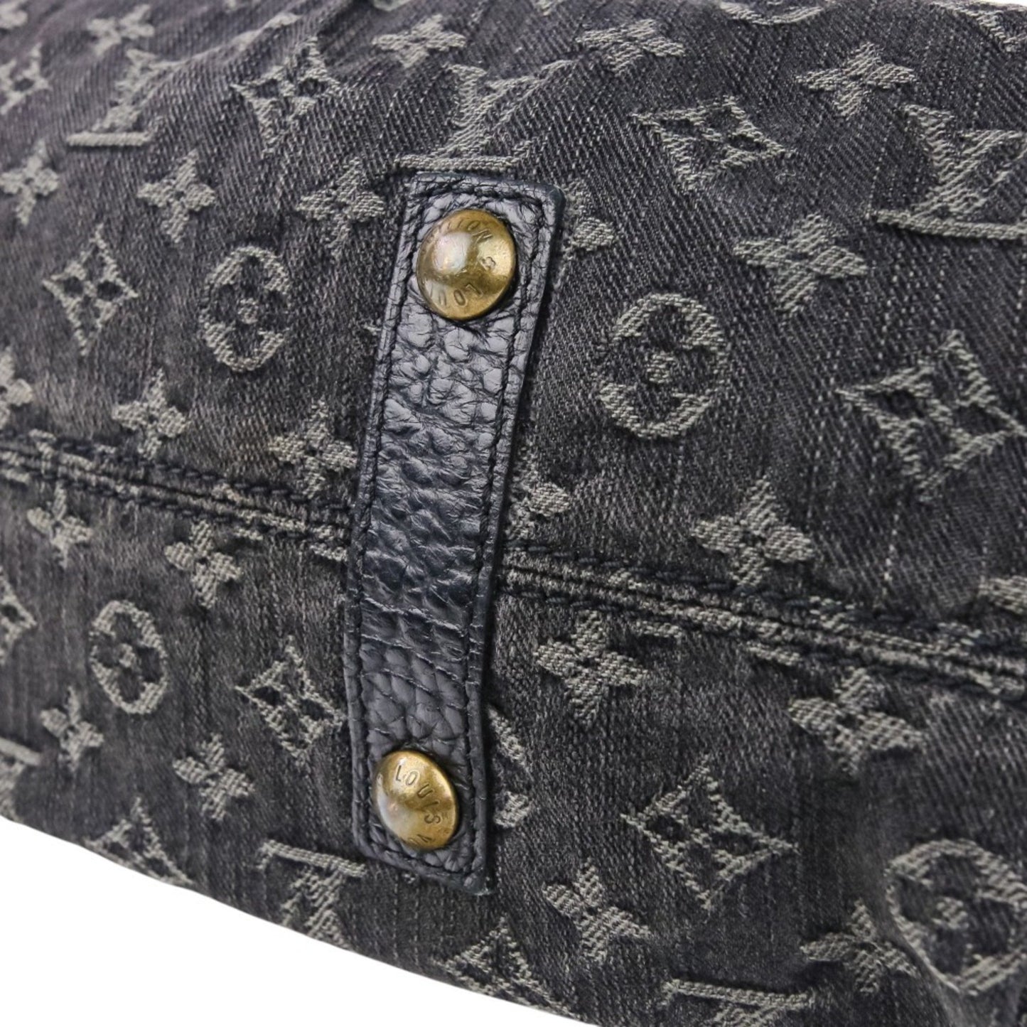 Louis Vuitton Monogram Canvas Black Tote Bags