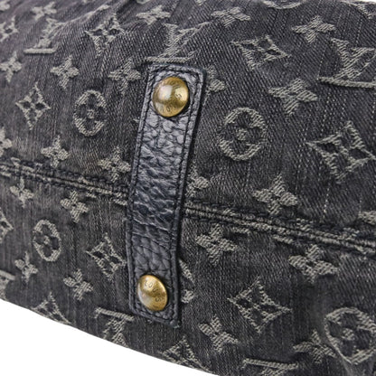 Louis Vuitton Monogram Canvas Black Tote Bags