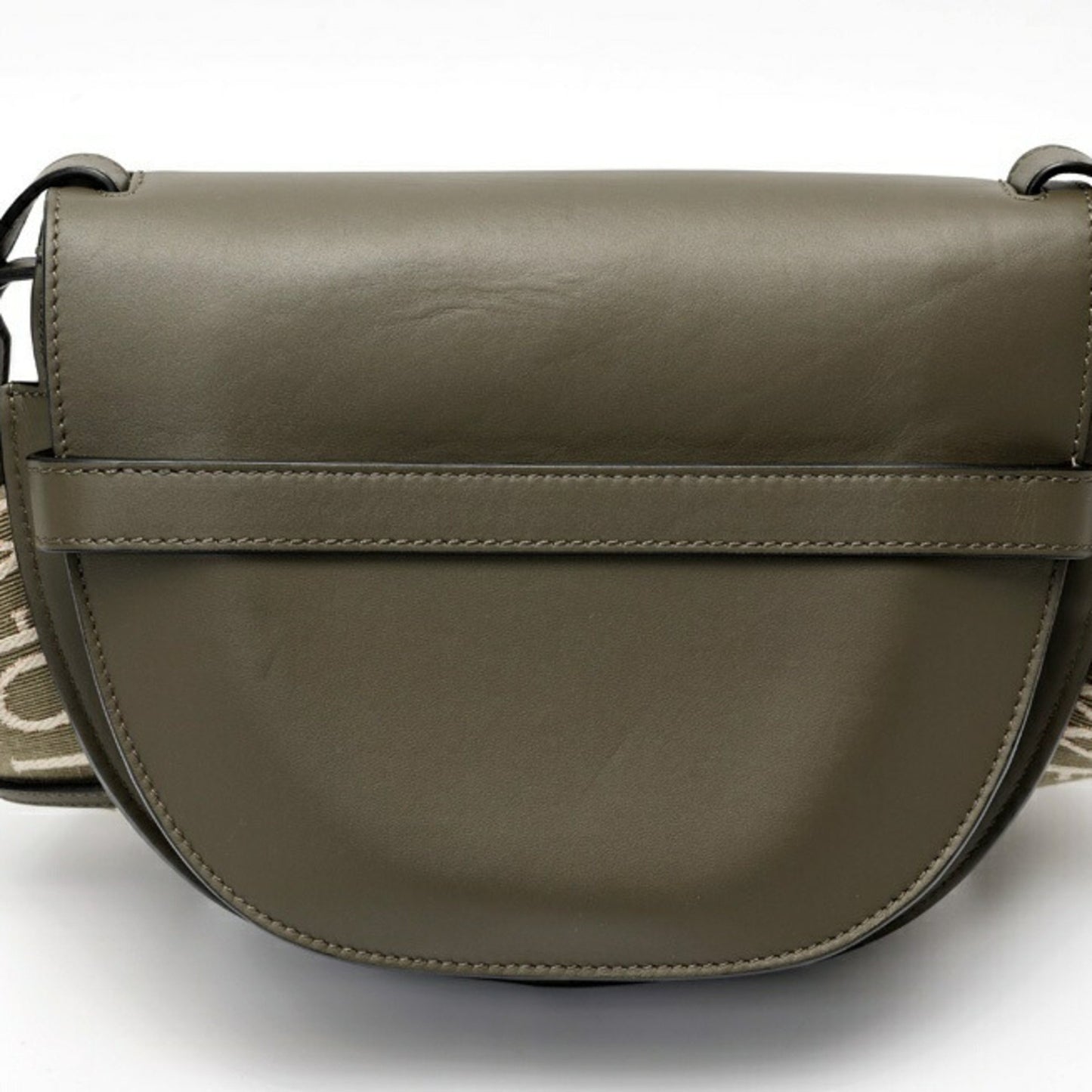 Loewe Woven Fabric Green Shoulder Bags