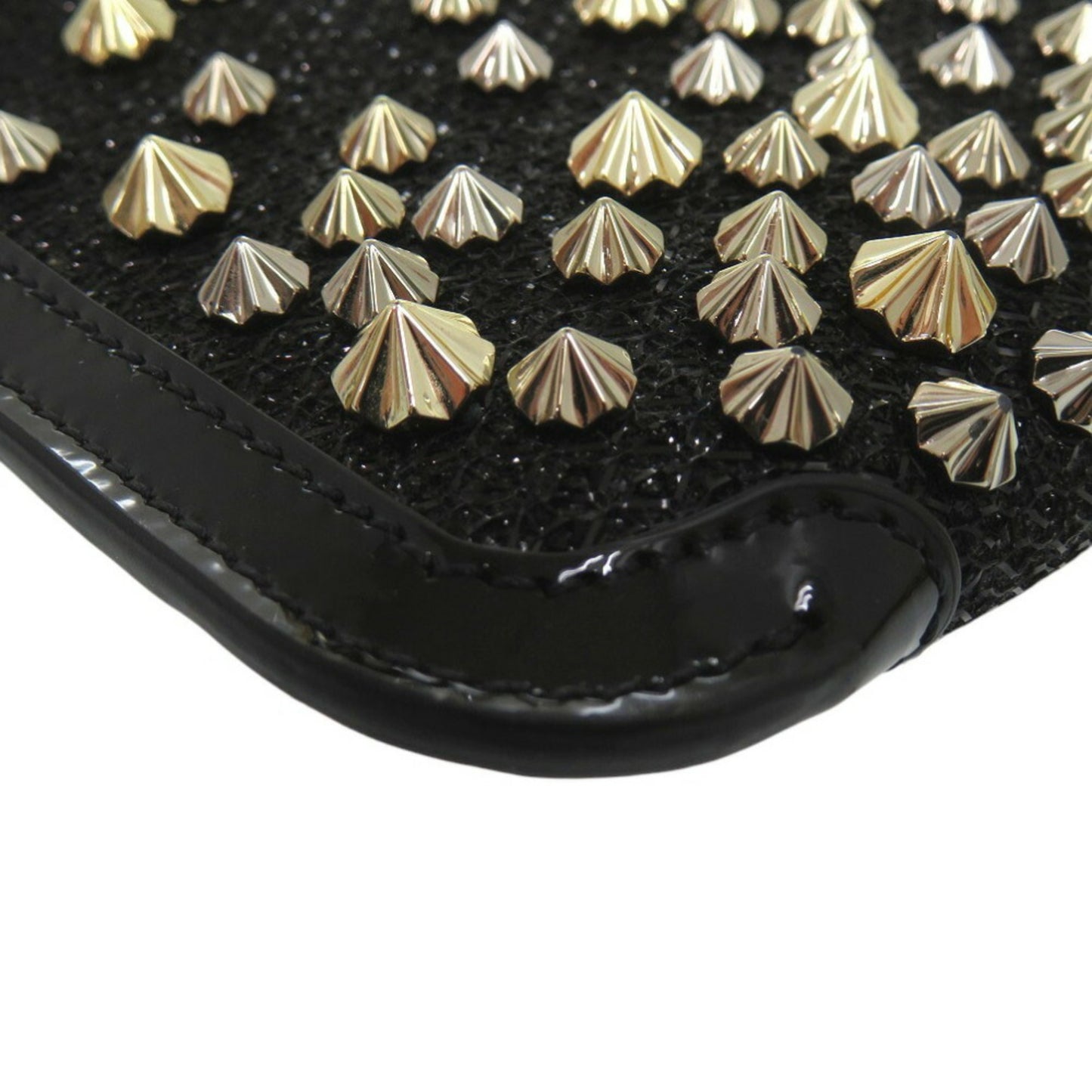 Christian Louboutin Pvc Black Clutch Bags