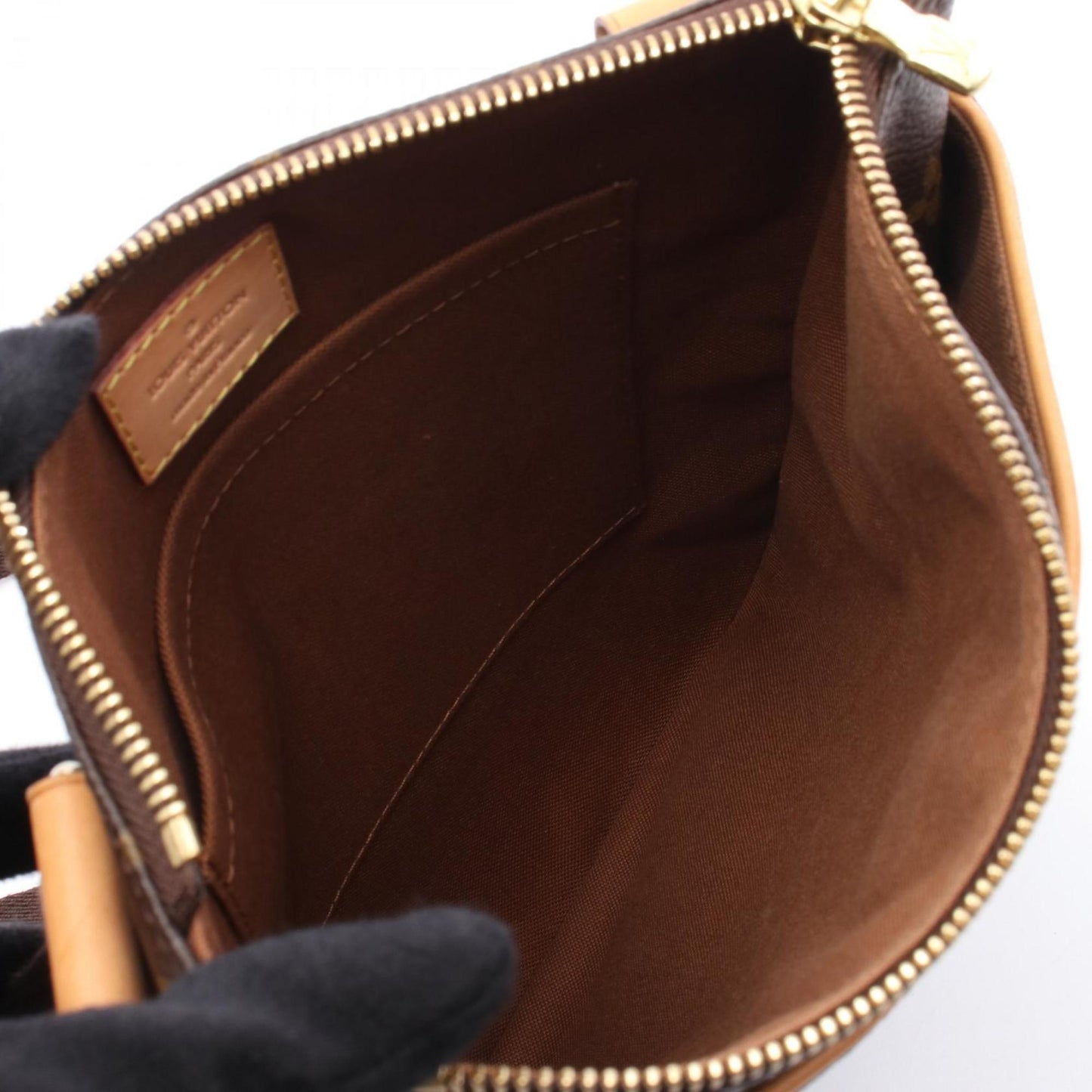 Louis Vuitton Coated Canvas Brown Shoulder Bags