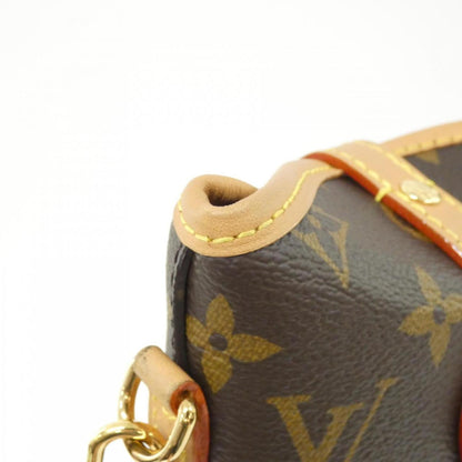 Louis Vuitton Coated Canvas Brown Small Bags