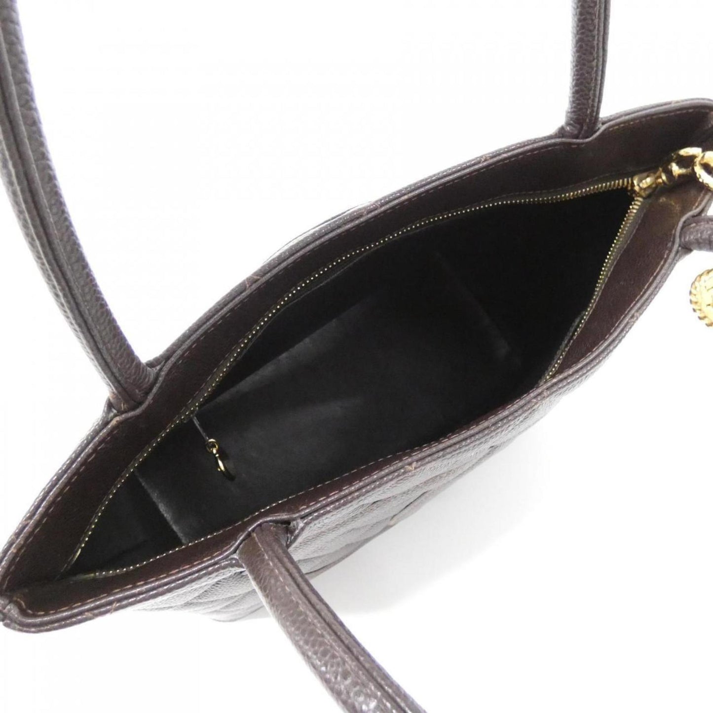 Chanel Calfskin Brown Handbags