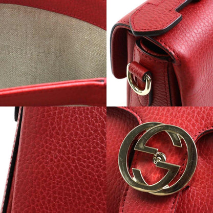 Gucci Other Metal Red Handbags