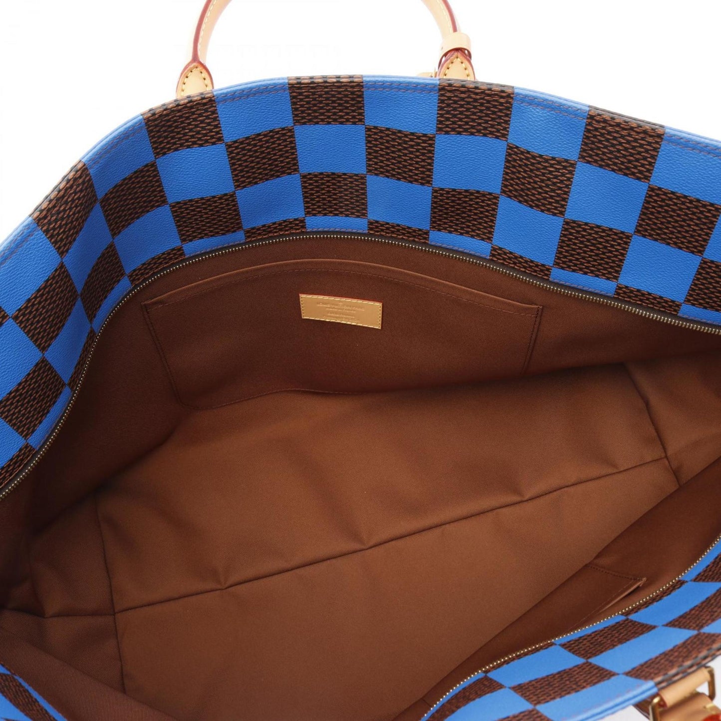 Louis Vuitton Coated Canvas Blue Tote Bags