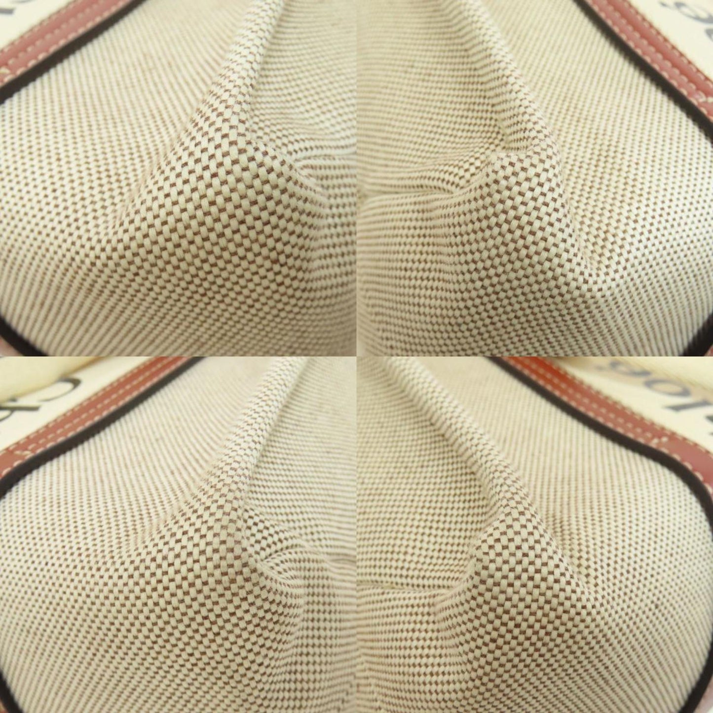 Chloé Canvas Brown Tote Bags
