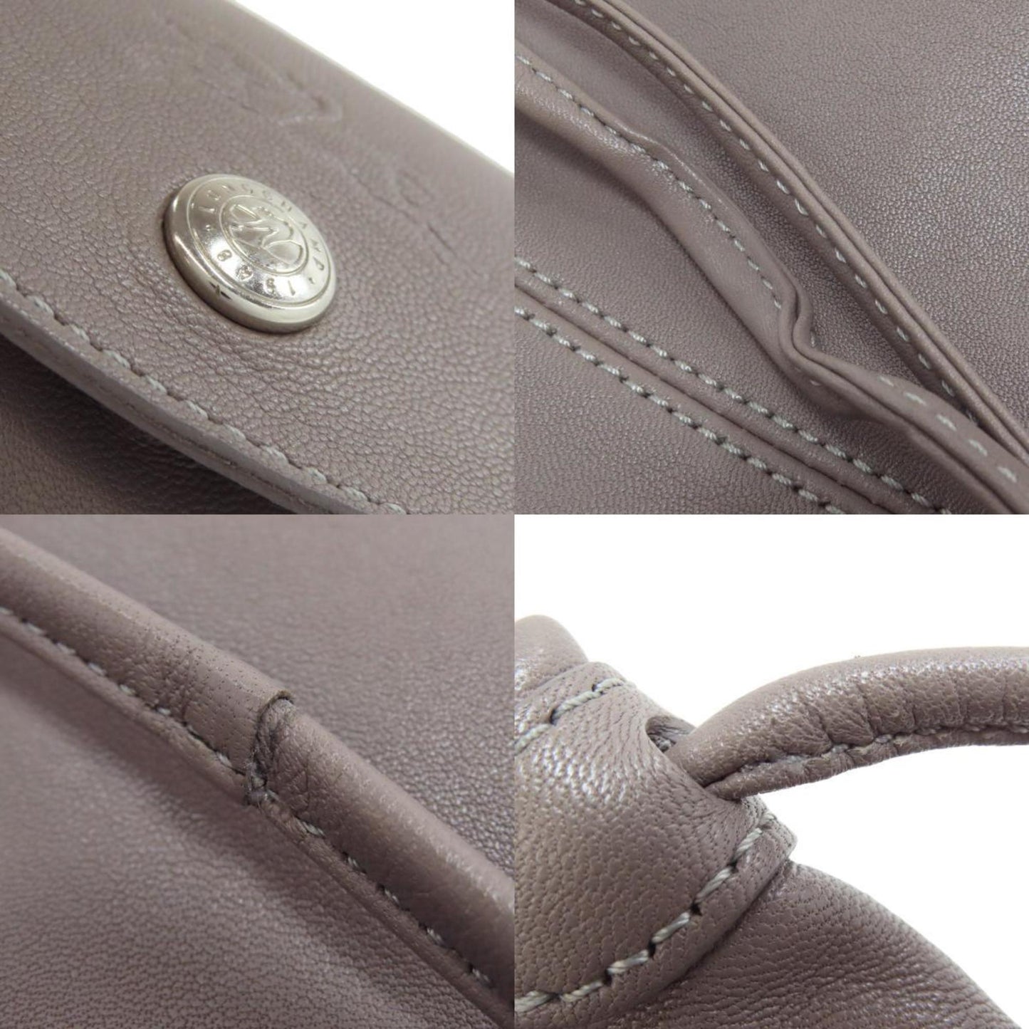 Longchamp Others Gray Shoulder Bags