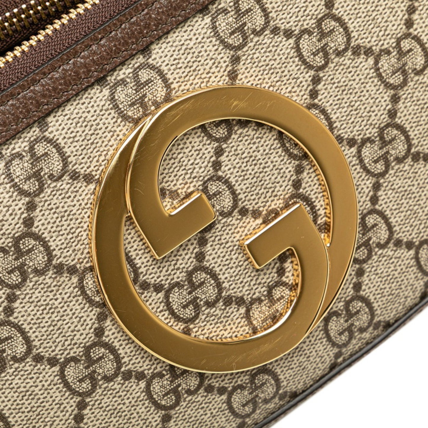 Gucci Pvc Brown Crossbody Bags