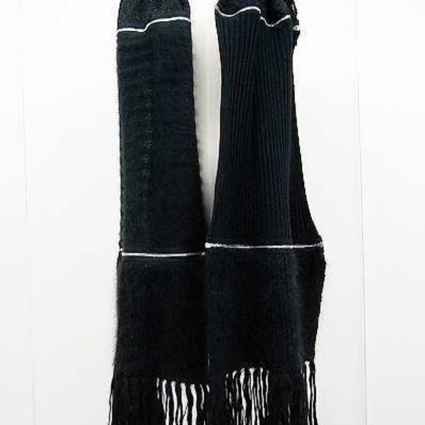 Chanel Wool Black Scarves