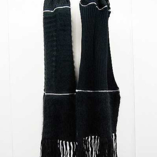 Chanel Wool Black Scarves