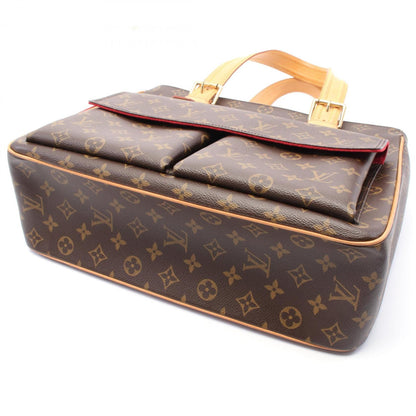 Louis Vuitton Coated Canvas Brown Handbags
