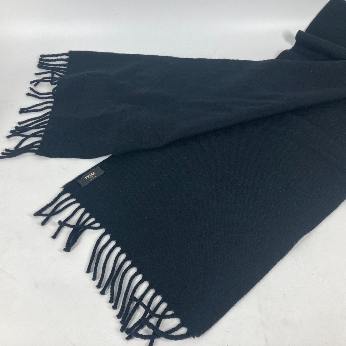 Fendi Wool Black Scarves