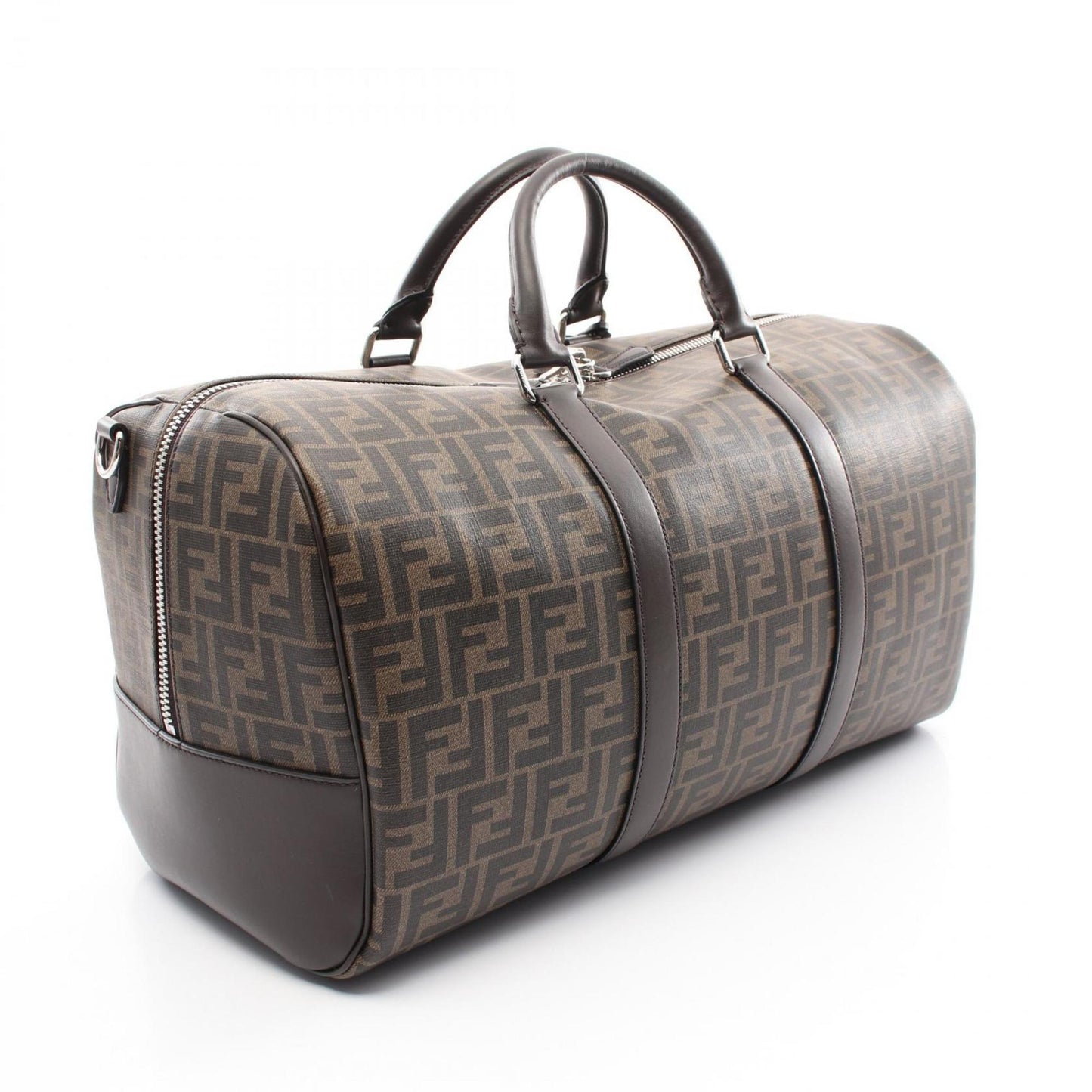 Fendi Pvc Black Travel Bags