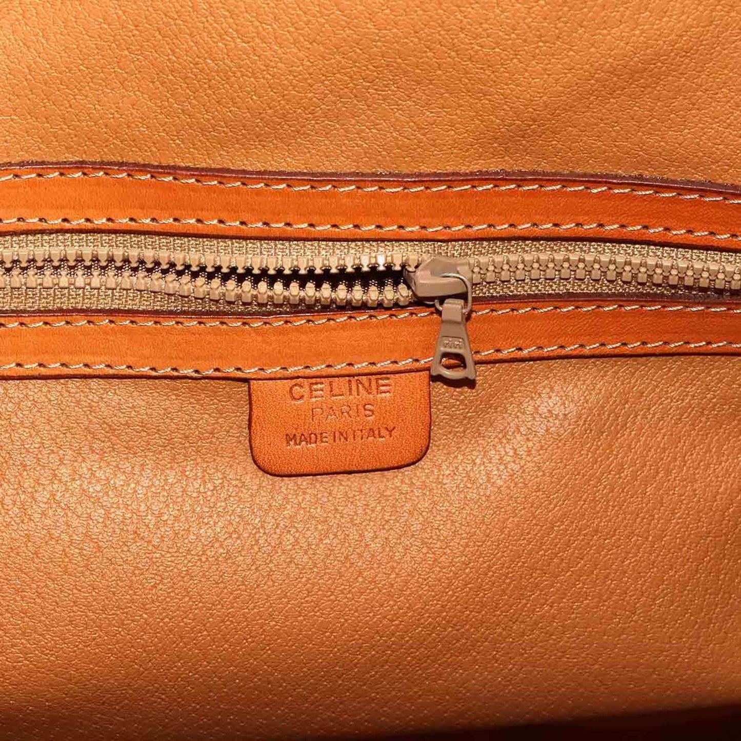 Celine Pvc Brown Shoulder Bags