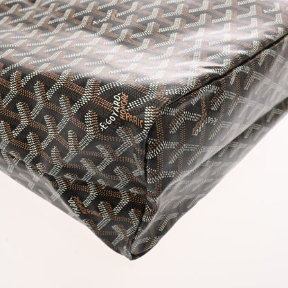 Goyard Pvc Black Tote Bags