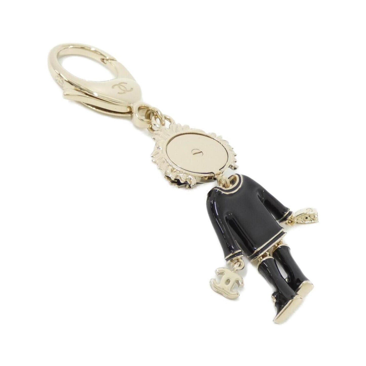 Chanel Pearls Black Key Rings