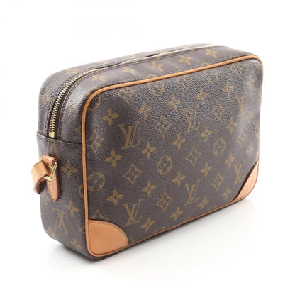 Louis Vuitton Coated Canvas Brown Shoulder Bags