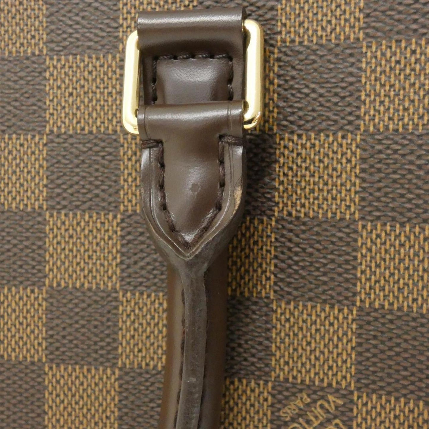 Louis Vuitton Coated Canvas Brown Handbags