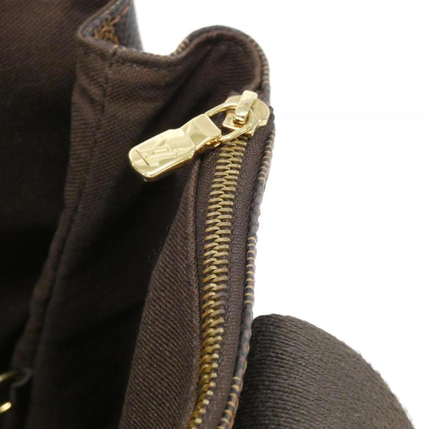Louis Vuitton Coated Canvas Brown Handbags