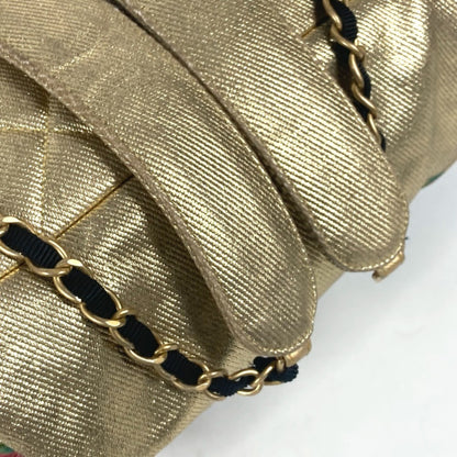 Chanel Canvas Gold Backpacks