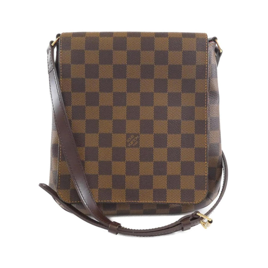 Louis Vuitton Coated Canvas Brown Shoulder Bags
