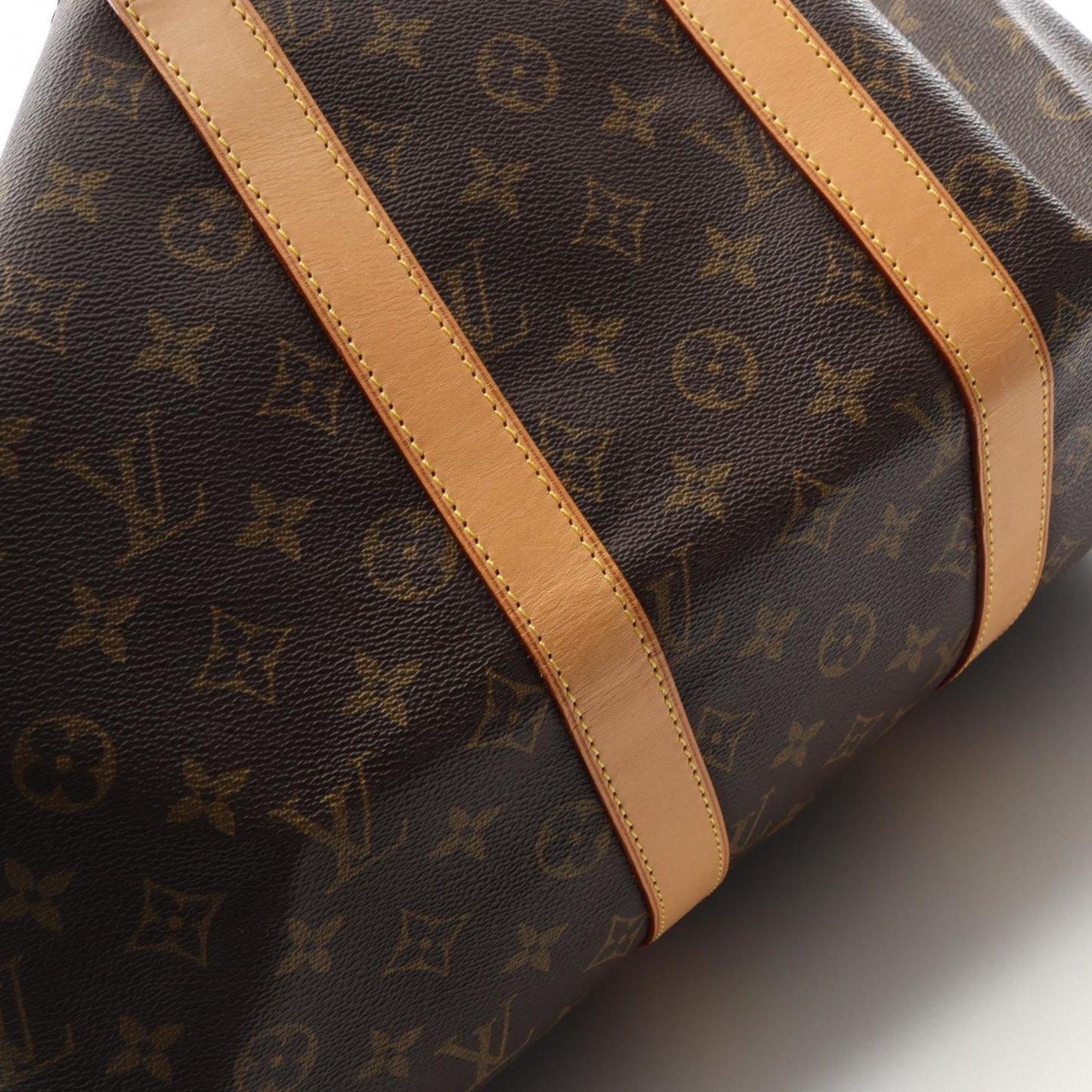 Louis Vuitton Coated Canvas Brown Travel Bags