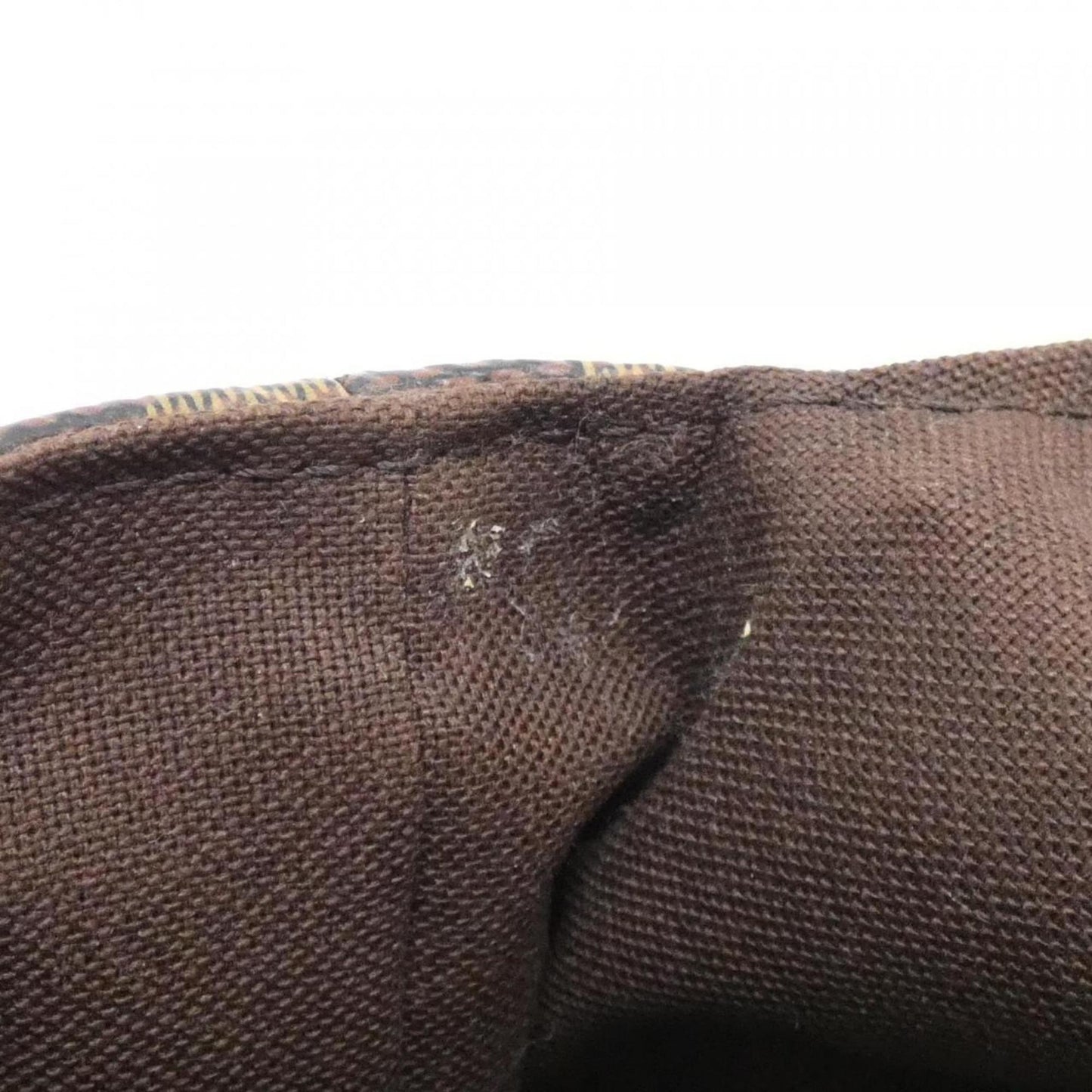 Louis Vuitton Coated Canvas Brown Shoulder Bags