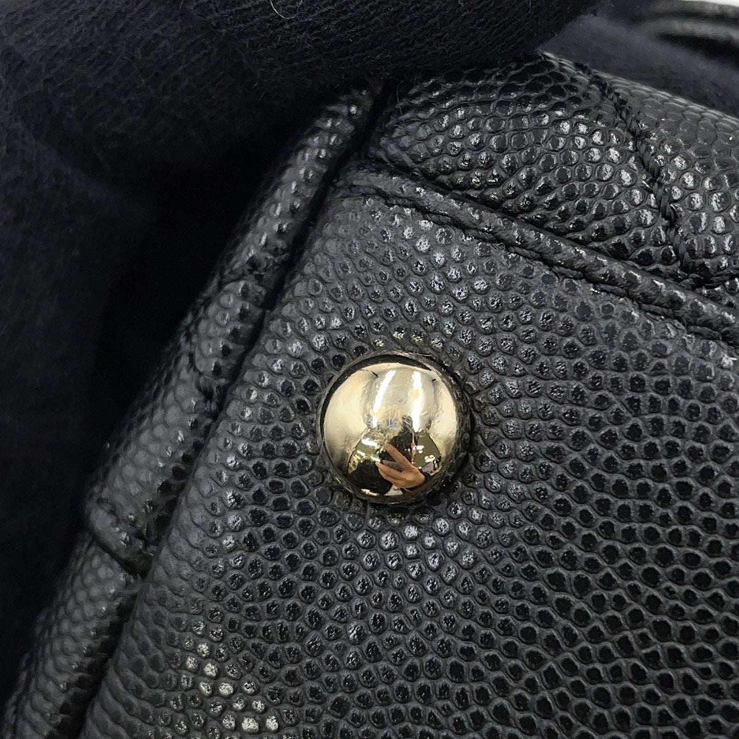 Chanel Calfskin Black Handbags