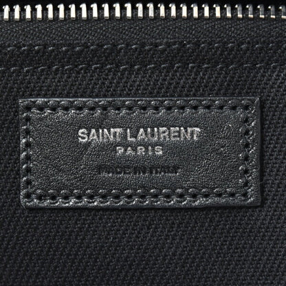 Saint Laurent Canvas Black Tote Bags