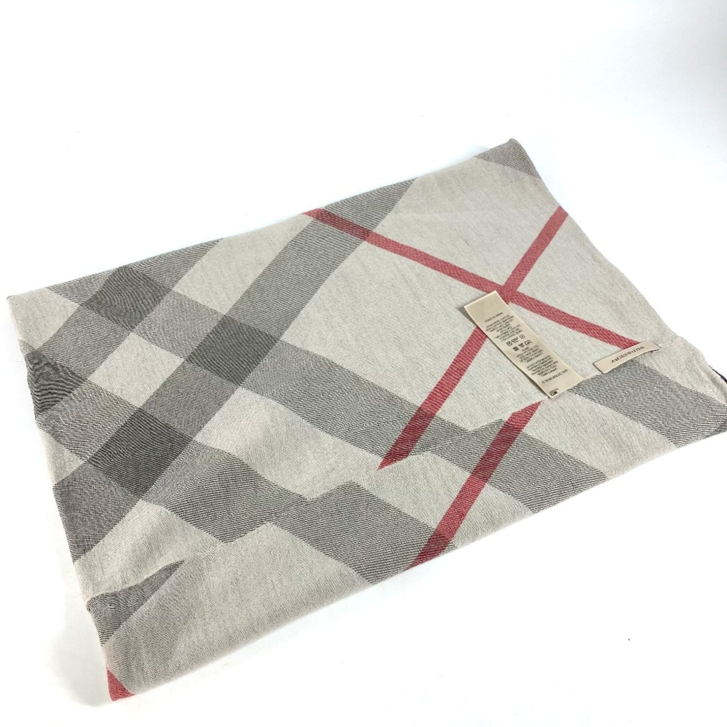 Burberry Wool Purple Scarves