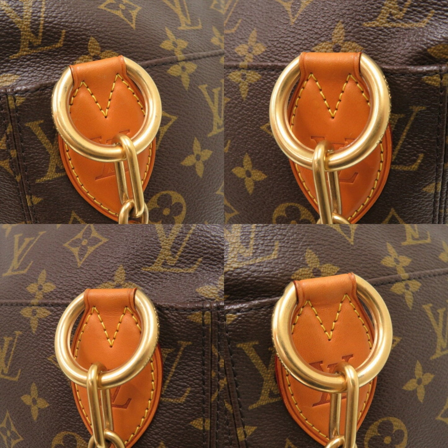 Louis Vuitton Monogram Canvas Brown Shoulder Bags