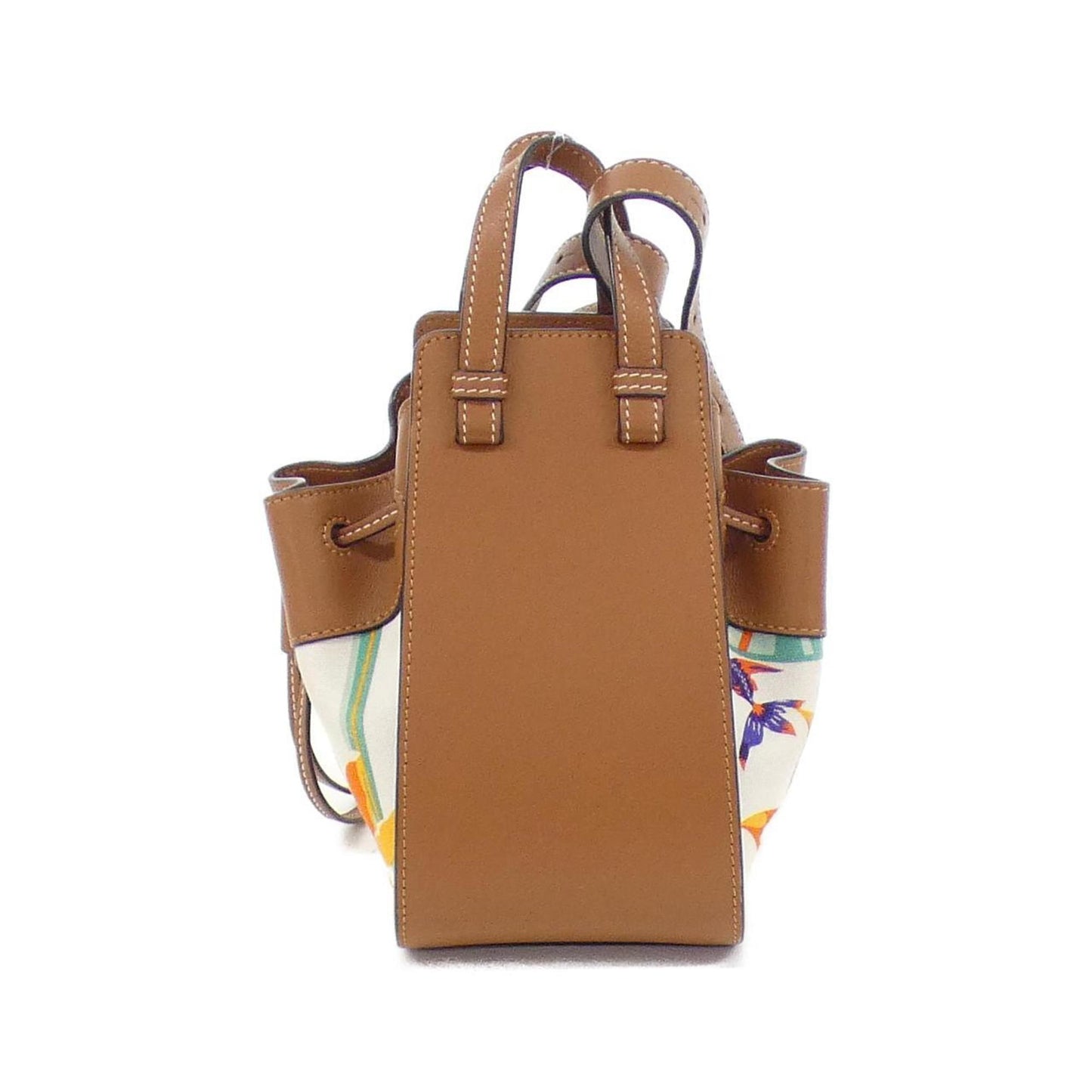 Loewe Canvas White Shoulder Bags