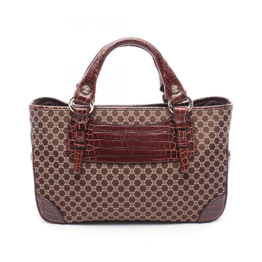 Celine Canvas Brown Handbags