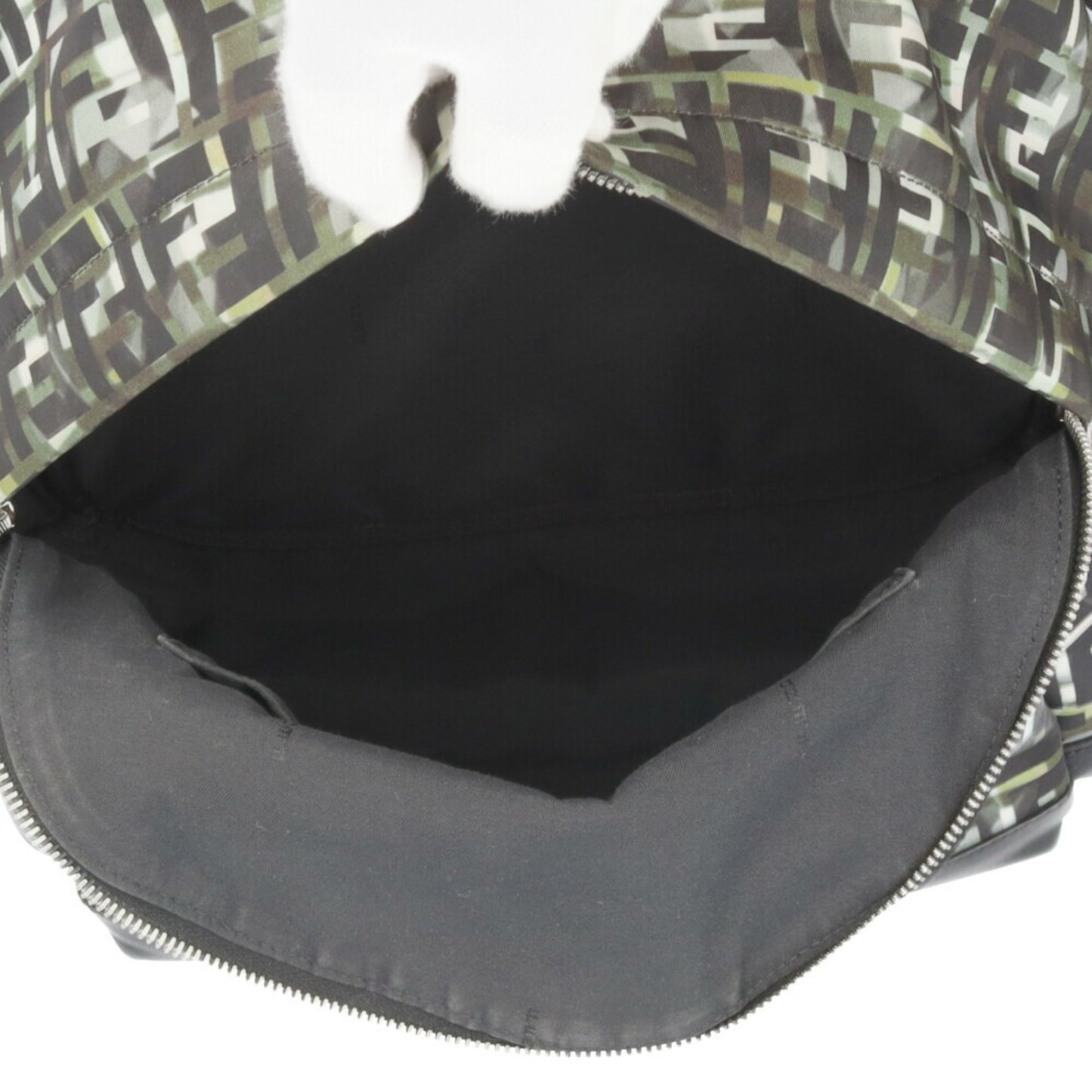 Fendi Nylon Black Backpacks