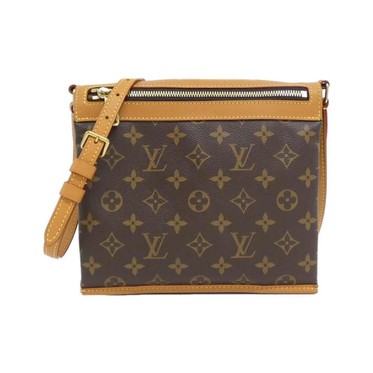 Louis Vuitton Coated Canvas Brown Shoulder Bags