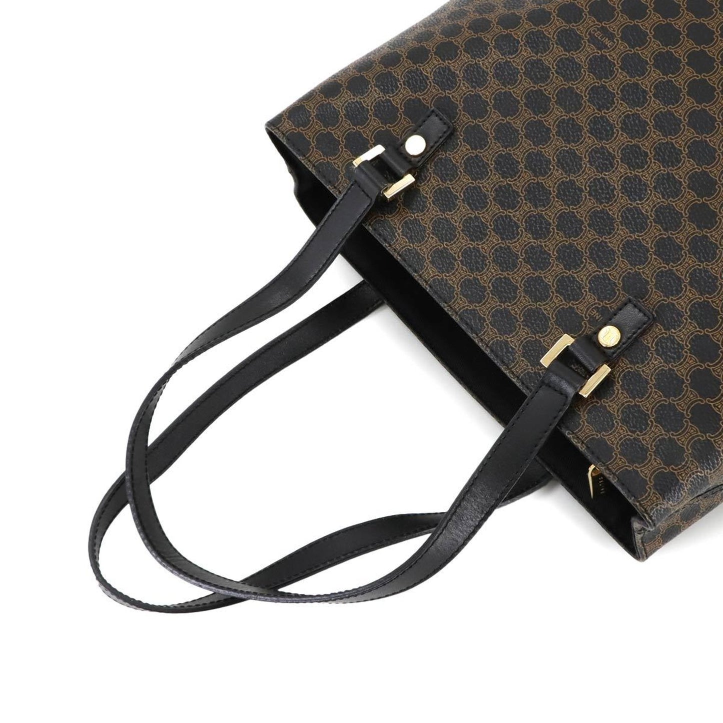 Celine Pvc Black Tote Bags