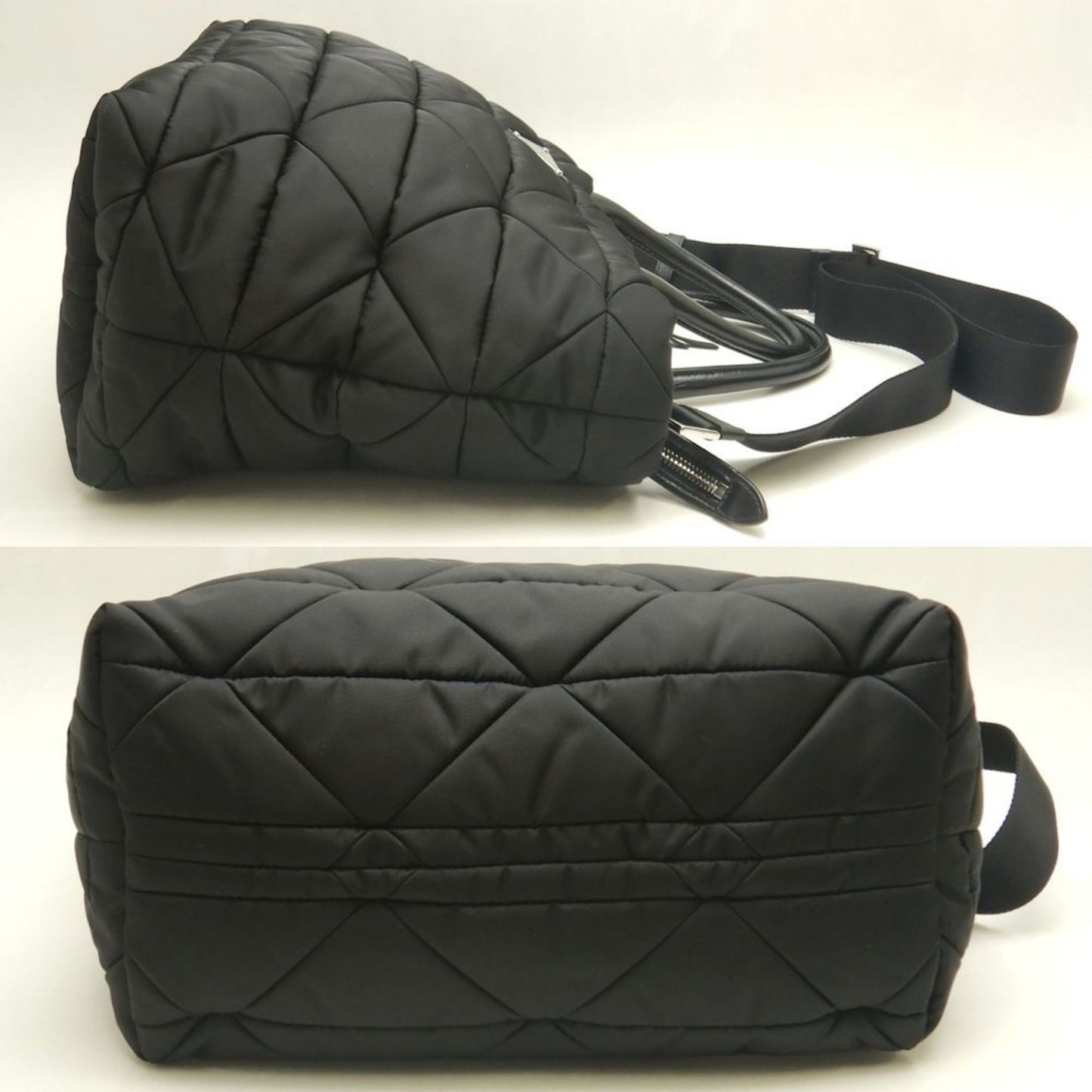 Prada Nylon Black Tote Bags