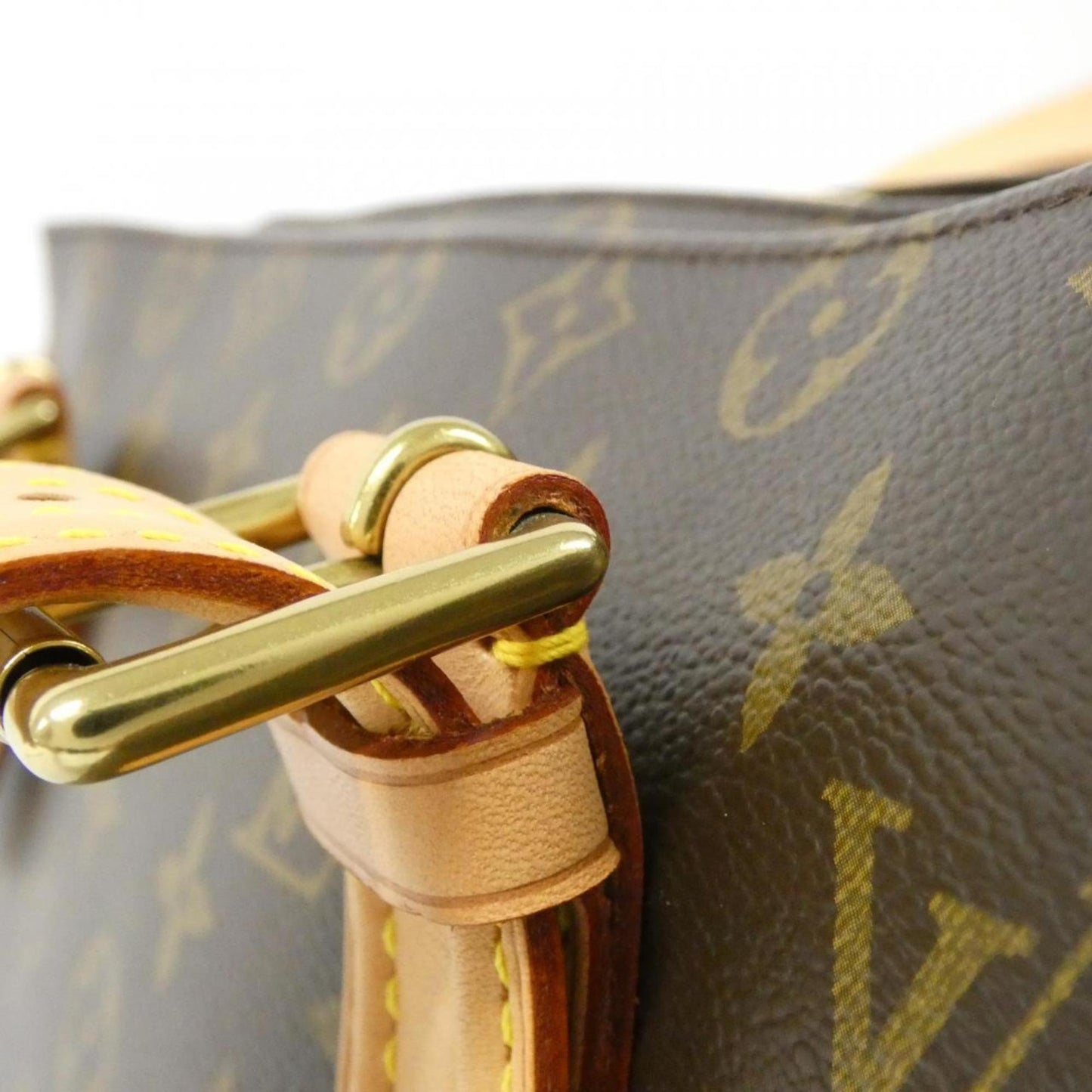 Louis Vuitton Coated Canvas Brown Handbags