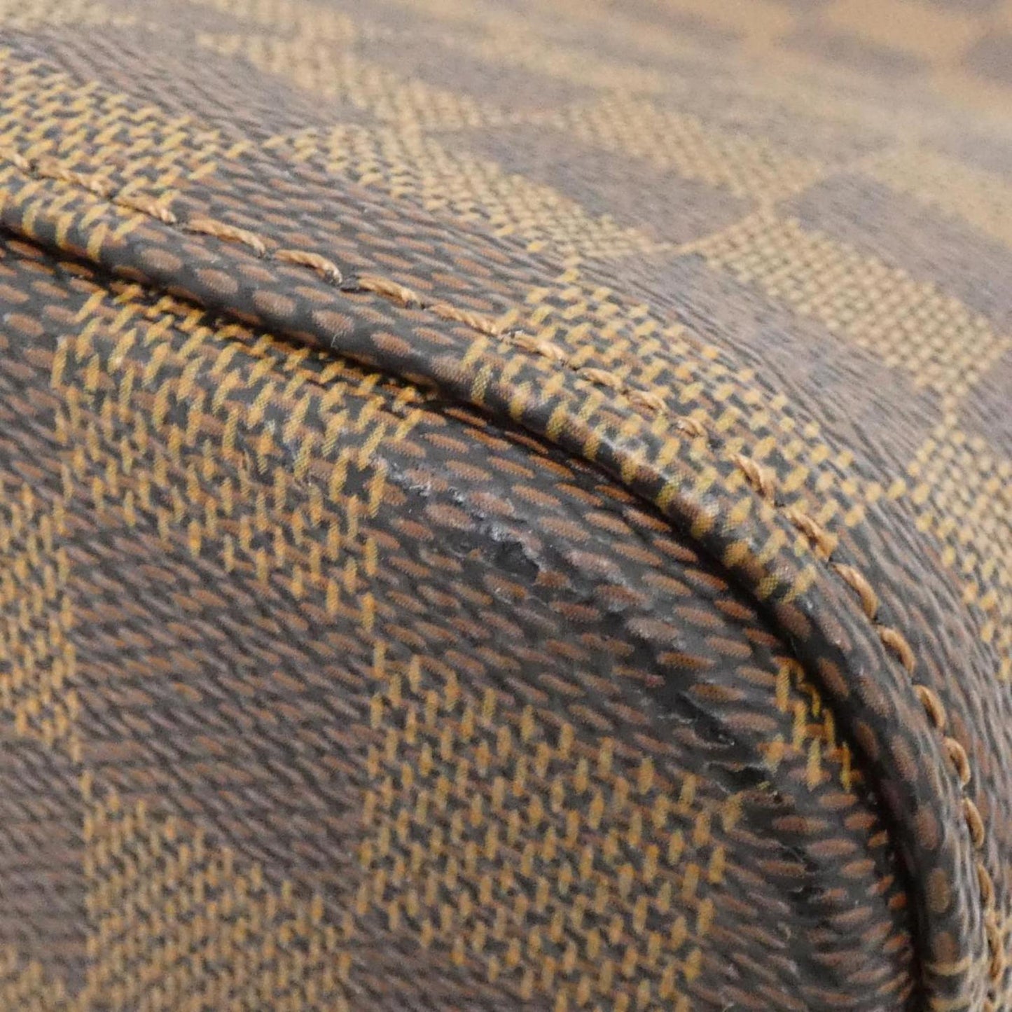 Louis Vuitton Coated Canvas Brown Handbags