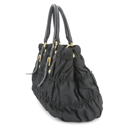 Prada Nylon Black Handbags