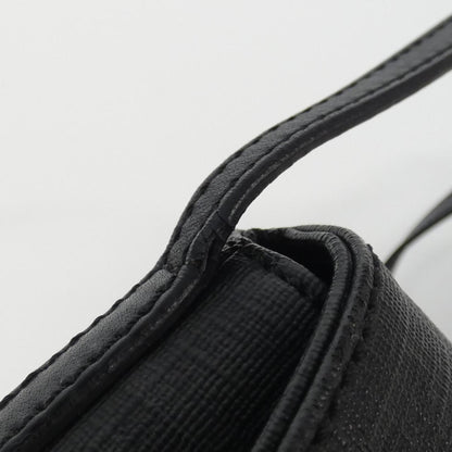 Fendi Coated Canvas Black Shoulder Bags
