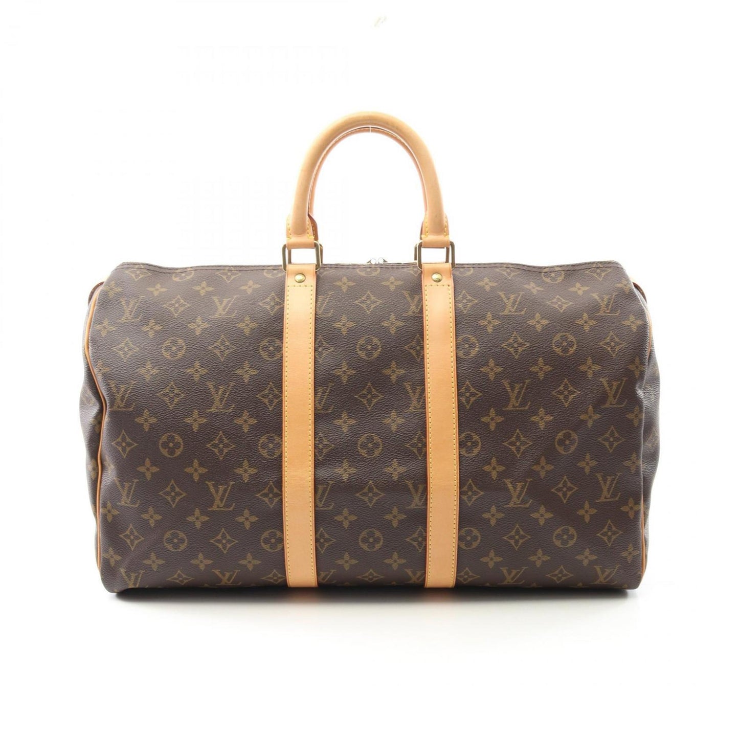 Louis Vuitton Coated Canvas Brown Travel Bags