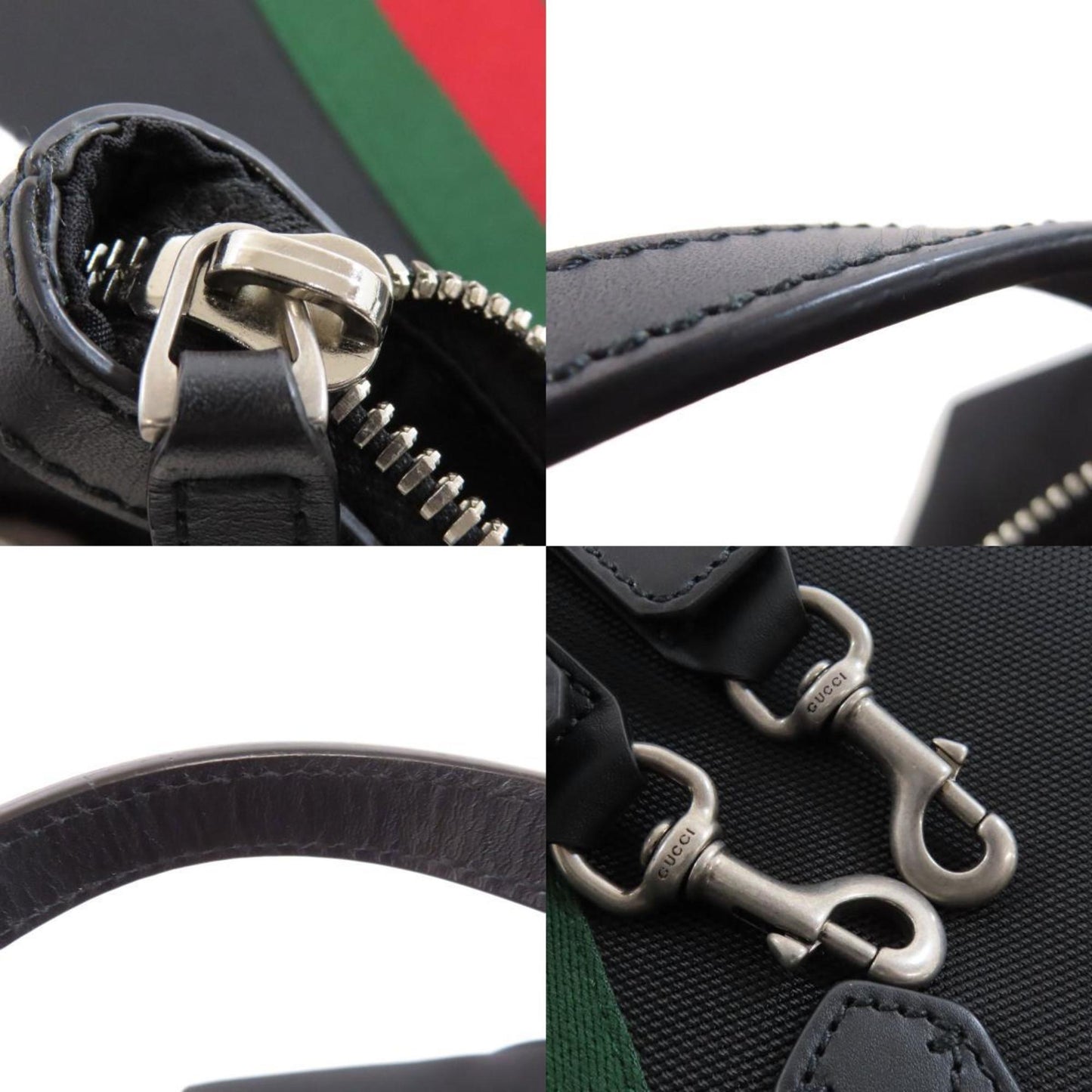 Gucci Nylon Black Handbags