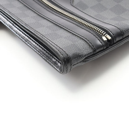 Louis Vuitton Coated Canvas Black Shoulder Bags