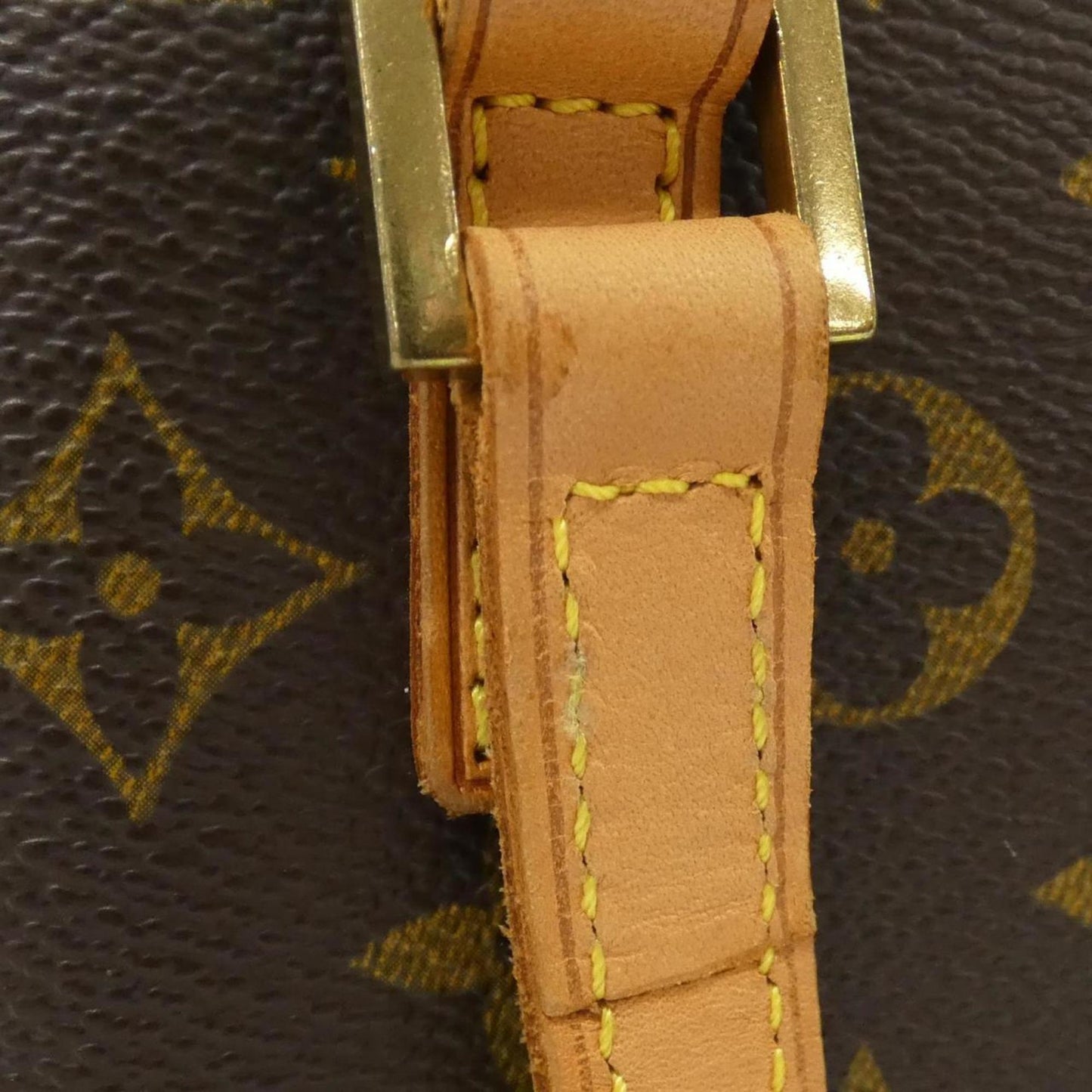 Louis Vuitton Coated Canvas Brown Handbags